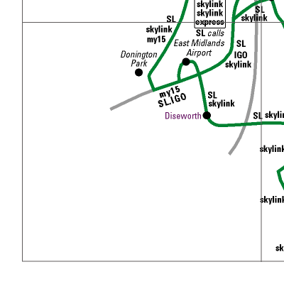 Notts County Map