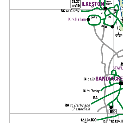 Notts County Map