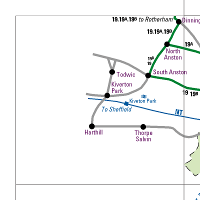 Notts County Map