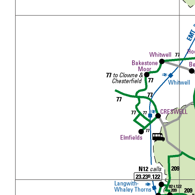Notts County Map