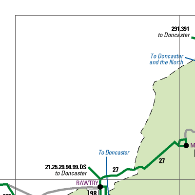 Notts County Map