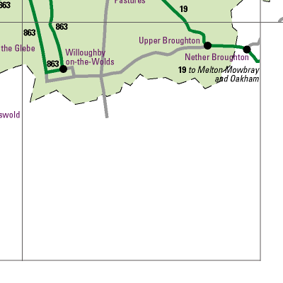 Notts County Map