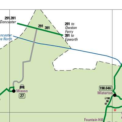 Notts County Map
