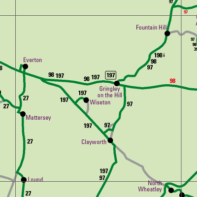 Notts County Map