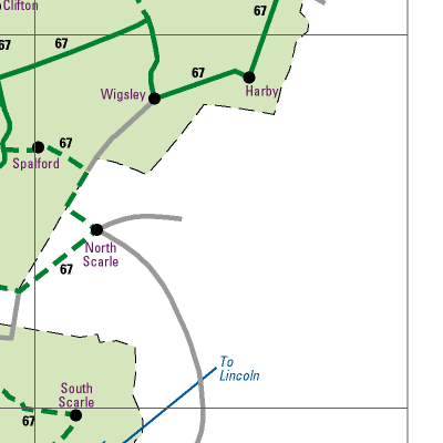 Notts County Map